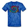 Unisex Tie Dye T-Shirt - spider blue